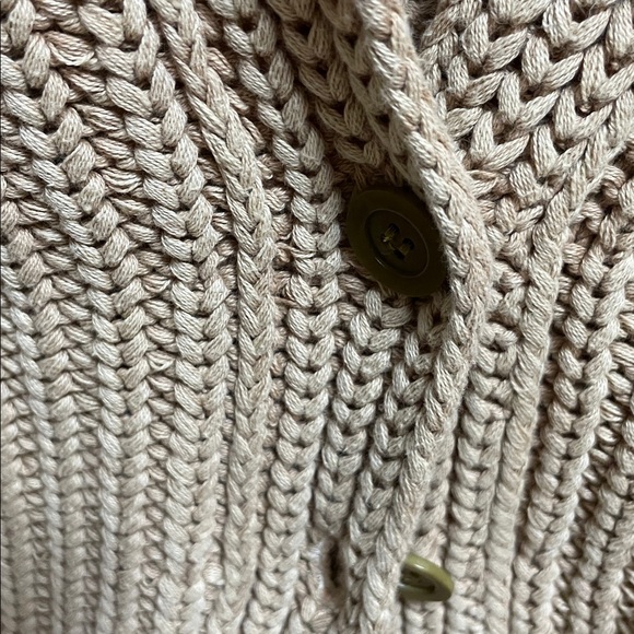 Sweet Nothing Cardi - Free People Button-Up Knit Cardigan in Sandcastle - Picture 6 of 11